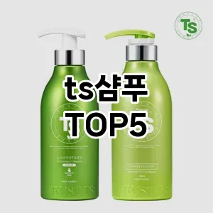 ts샴푸 추천 TOP5 최저가 정보