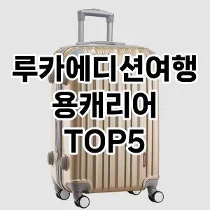루카에디션여행용캐리어 추천 TOP5 최저가 정보